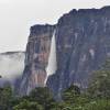 A primeira visão da Angel Falls, em Canaima, no sul da Venezueka